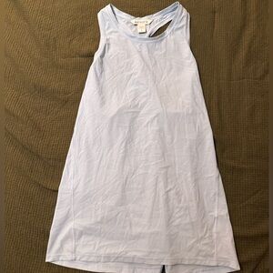 Athleta Baby Blue Workout Tank Top